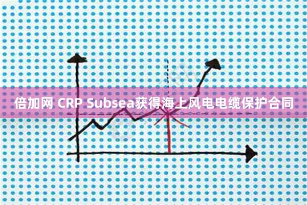 倍加网 CRP Subsea获得海上风电电缆保护合同
